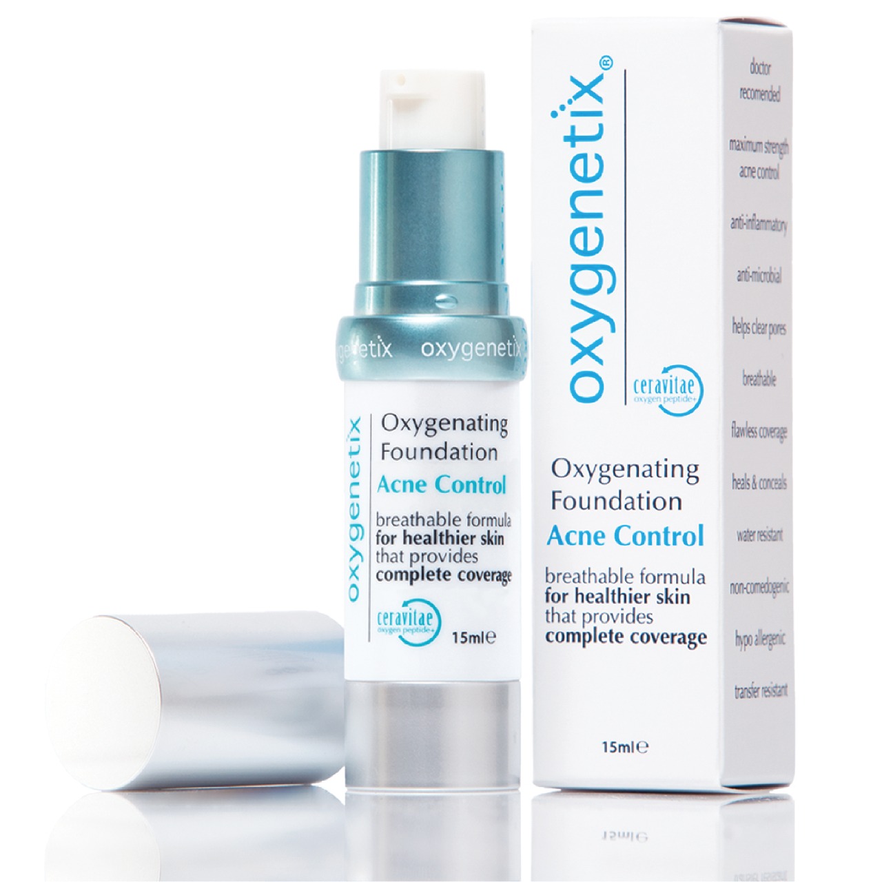 oxygenating acne control